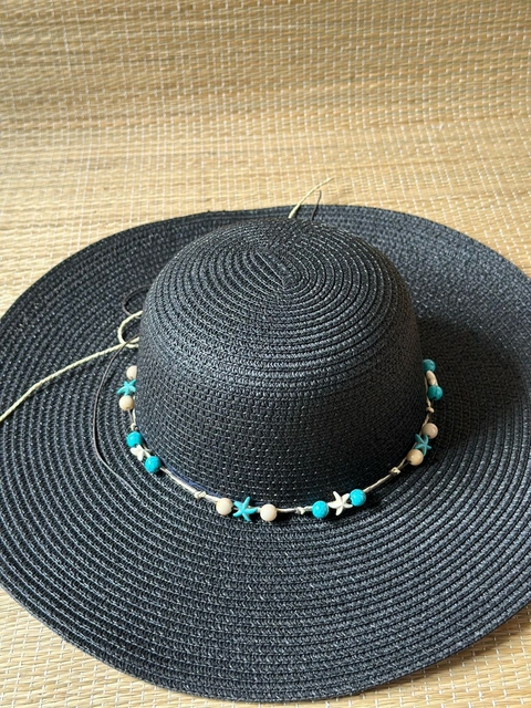 Chapéu de Praia Arpoador preto