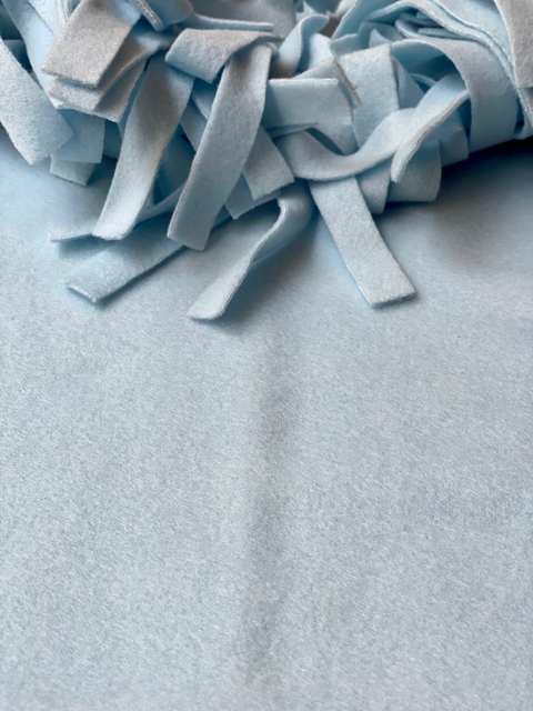 Manta versátil lisa Azul claro