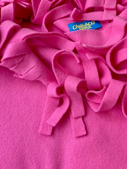 Manta versátil lisa Pink