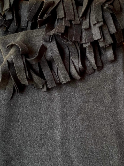 Manta versátil lisa Preta