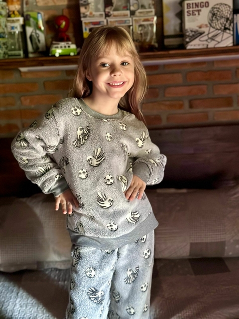 Pijama Infantil Fantasminha Neon ( brilha no escuro )