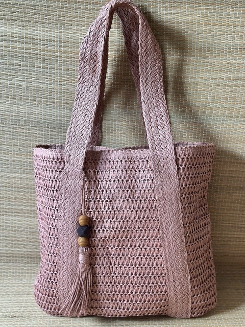 Bolsa Praia das Fontes Rose - comprar online
