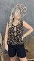 Blusa Regata Amarra Laços Frente