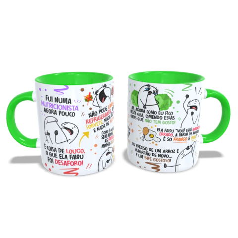 Caneca Divertida Nutricionista na internet