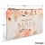 Necessaire personalizada com estampa floral e a frase "Feliz Dia Das Mães". Dimensões: 20cm x 14cm.