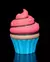 Caixa Organizadora 2/3D Cupcake Container - Stoodeo