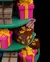 Imagem do Lembrança do Natal Tree Top Gifts Countdown Containers