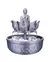 Fonte de Água Buddha in Bloom Tabletop Fountain - comprar online
