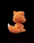 Chaveiro Fox in a Pumpkin Keychain Container
