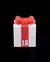 Lembrança do Natal Gift Stack Countdown Containers - Stoodeo