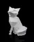 Luminaria Raposa Low Poly Fox Table Lamp - Stoodeo