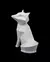 Luminaria Raposa Low Poly Fox Table Lamp - loja online