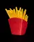 Suporte de Smartphone Celular Splash Phone Holder Batata Frita - loja online