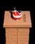Lembrança do Natal Secret Santa Chimney Container - comprar online