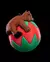 Lembrança do Natal Sleeping Bear Christmas Ornament - Stoodeo
