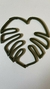 Suporte caule haste de planta monstera leaf