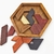 Imagem do 3D Hexagonal Wooden Puzzles para crianças, Brinquedos Educativos, Pré-escolar