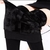 Calça Leggings, inverno quente cintura alta monocromático