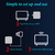 Recepito tv box Smart TV Set Top Box com Dual WiFi,