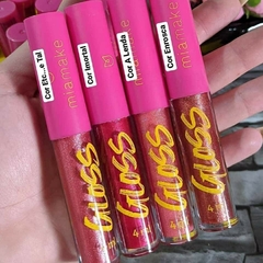 Gloss com Pérolas Cristalinas Mia Make - comprar online