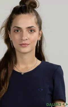Imagem do Vestido Malha Piquet - Azul
