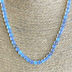 Colar de Pedra Lua Curto 45 CM - DAUM2 BRASIL