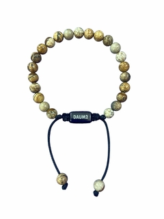 Pulseira de Pedra N.º 6 - Jaspe Madeira na internet