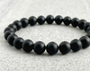 Pulseira de Pedras N.º 8 - Onix Fosco