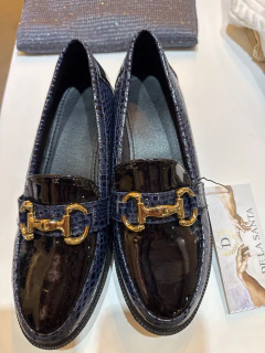 Mocasines con detalle metálico - comprar online