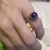 ANEL AMETISTA BOHO PRATA925 - Vix joias e pratas
