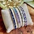 BRACELETE CRISTAL ZIRCÔNIAS RÓDIO BRANCO - Vix joias e pratas