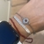 PULSEIRA INSPIRAÇÃO PERFUME VAZADO CRAVEJADO PRATA925 21CM - comprar online