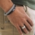 Pulseira SHAMBALLA de Pedra natural Detalhe Pedra Sodalita - loja online