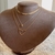 COLAR CHOCKER LAMINADA SEMIJOIA 35 cm - loja online