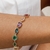 PULSEIRA ELIZABETH PEDRAS SEMIJOIA