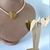 CONJUNTO BRINCO E COLAR RIVIERA SEMIJOIA - comprar online