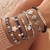 PULSEIRA CONCHAS BOHO PRATA925 18 C - Vix joias e pratas