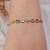 PULSEIRA ELIZABETH PEDRAS SEMIJOIA - comprar online