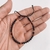 Pulseira Pedra Obsidiana Negra Fecho Regulável SHAMBALLA - loja online