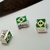 BERLOQUE BANDEIRA BRASIL PRATA925 - comprar online
