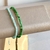 PULSEIRA PEDRA NATURAL JADE VERDE PRATA925 18 cm - Vix joias e pratas