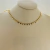 GARGANTILHA CHOCKER ESTRELINHAS SEMIJOIA 45 cm