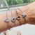 PULSEIRA INSPIRAÇÃO PERFUME VAZADO CRAVEJADO PRATA925 21CM na internet