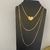GARGANTILHA CHOCKER CORAÇÃO SEMIJOIA 38cm - Vix joias e pratas