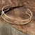 BRACELETE VAZADO REGULÁVEL SEMIJOIA
