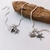 Pingente estrela do mar boho com perola Prata925 - comprar online