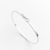 Bracelete Aro Liso Prata925 - comprar online