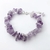 Pulseira de Cascalho Ametista Lavanda Prata925