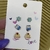 TRIO BRINCOS INFANTIL ESMALTADO SEMIJOIA - comprar online