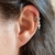 PIERCING FAKE PINGENTE CRUZ PRATA925